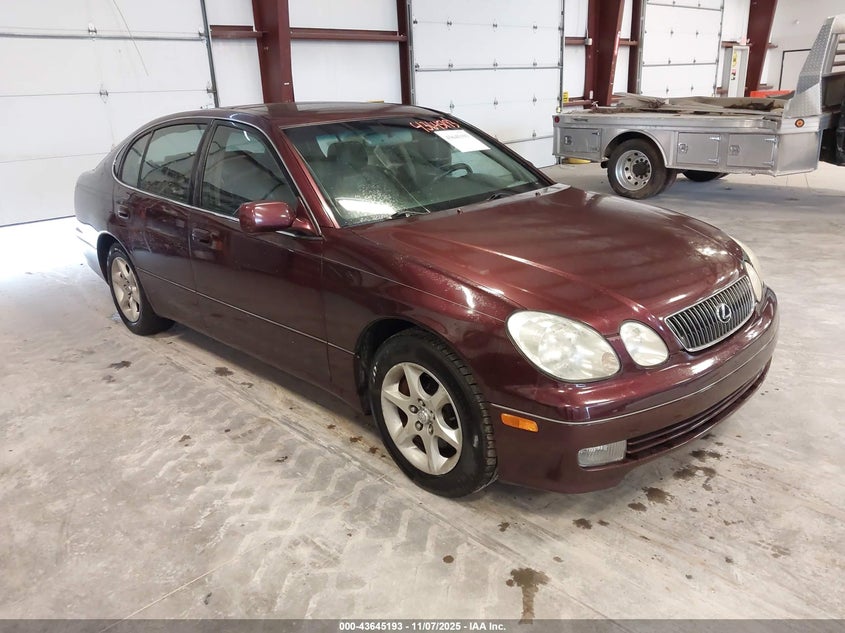 2001 Lexus Gs 300 VIN JT8BD69S310134490 IAAI salvage auction — NORMAL WEAR, Bill Of Sale (Kentucky), sold $325 on 2026-07-13 (photo 1)