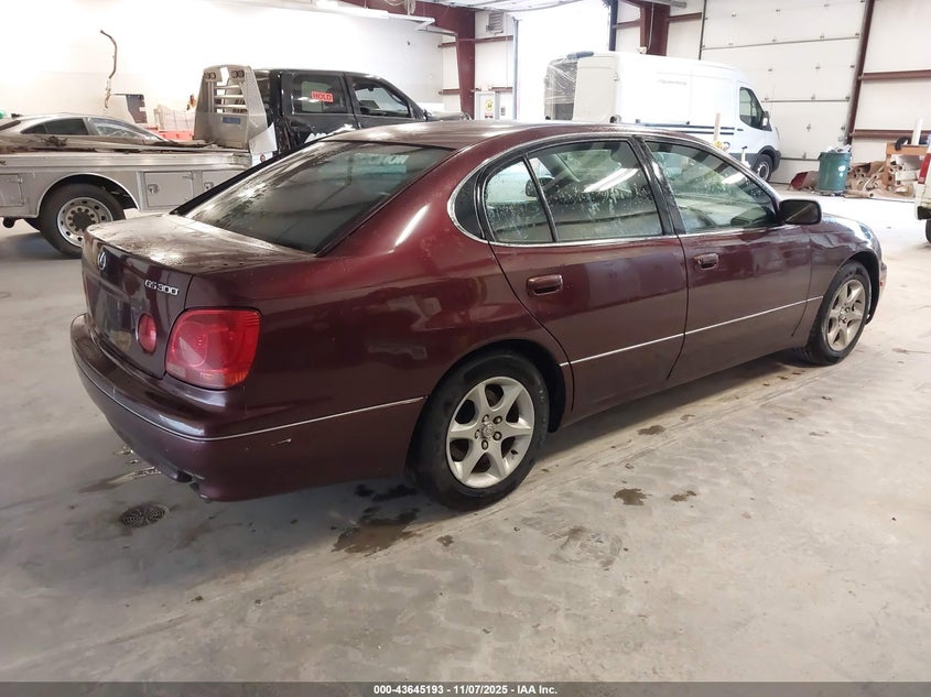 2001 Lexus Gs 300 VIN JT8BD69S310134490 IAAI salvage auction — NORMAL WEAR, Bill Of Sale (Kentucky), sold $325 on 2026-07-13 (photo 4)