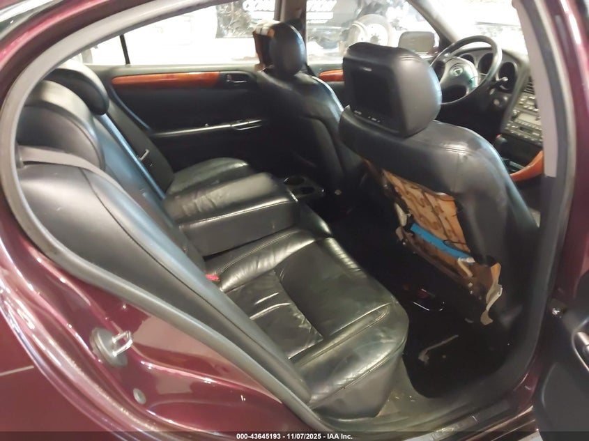 2001 Lexus Gs 300 VIN JT8BD69S310134490 IAAI salvage auction — NORMAL WEAR, Bill Of Sale (Kentucky), sold $325 on 2026-07-13 (photo 8)