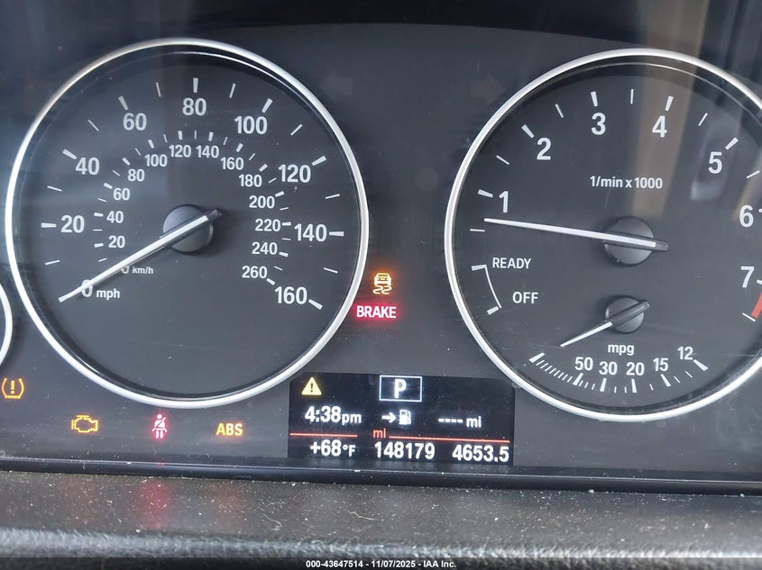 2015 BMW 3er VIN WBA3A5G52FNP35287 IAAI salvage auction — RIGHT FRONT, Salvage (North Carolina), sold $650 on 2026-08-05 (photo 7)