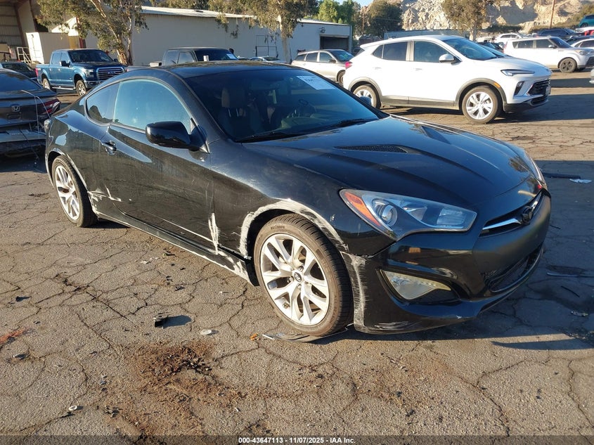 2014 Hyundai Genesis VIN KMHHT6KD9EU117097 IAAI salvage auction — RIGHT SIDE, Clear Salvage History (California), sold $1,100 on 2026-07-21 (photo 1)