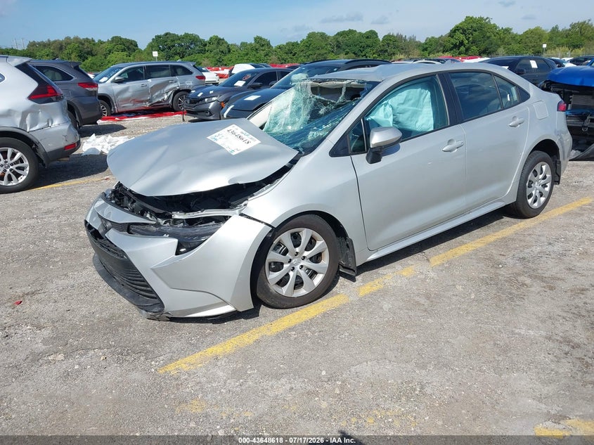 2025 Toyota Corolla VIN 5YFB4MDE7SP289896 IAAI salvage auction — ALL OVER, Certificate Of Destruction (Florida), sold $25 on 2026-07-23 (photo 2)