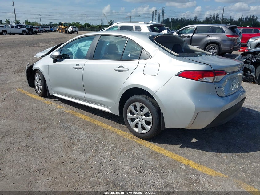 2025 Toyota Corolla VIN 5YFB4MDE7SP289896 IAAI salvage auction — ALL OVER, Certificate Of Destruction (Florida), sold $25 on 2026-07-23 (photo 3)