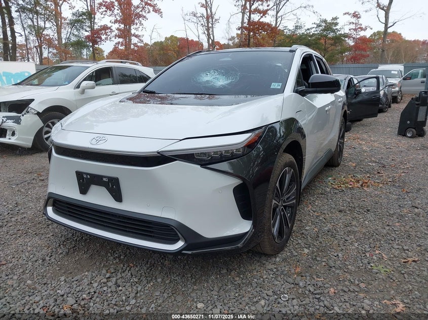 2024 Toyota Bz4x VIN JTMABACAXRA082318 IAAI salvage auction — THEFT, Salvage (New Jersey), sold $12,050 on 2026-07-09 (photo 2)
