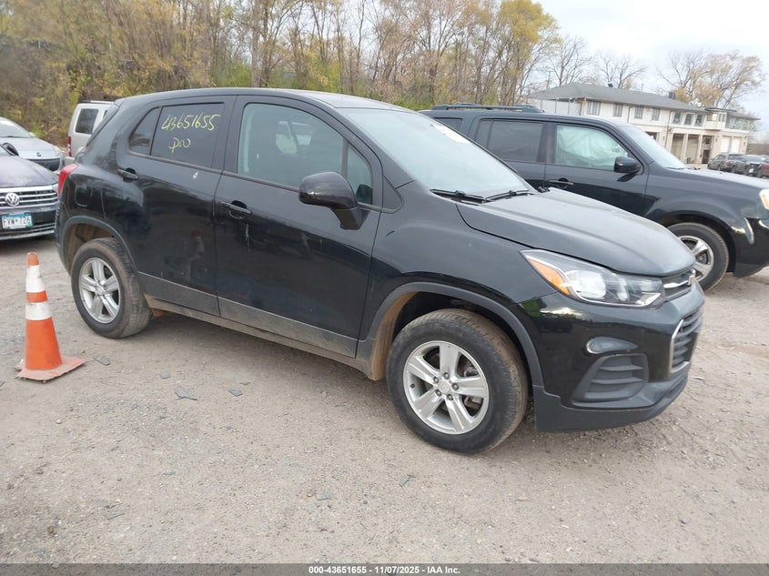 2021 Chevrolet Trax VIN KL7CJNSB9MB360526 IAAI salvage auction — LEFT SIDE, Salvage (Minnesota), sold $1,300 on 2026-07-22 (photo 1)