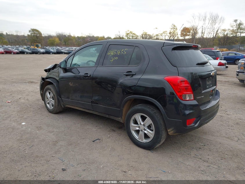 2021 Chevrolet Trax VIN KL7CJNSB9MB360526 IAAI salvage auction — LEFT SIDE, Salvage (Minnesota), sold $1,300 on 2026-07-22 (photo 3)