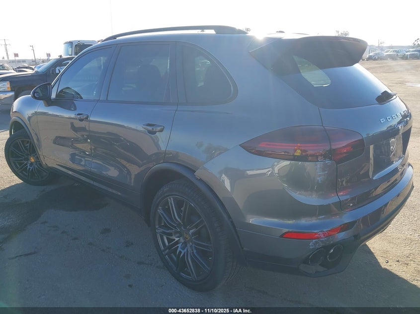 2017 Porsche Cayenne VIN WP1AB2A2XHLA50276 IAAI salvage auction — FRONT END, Salvage (California), sold $8,500 on 2026-07-22 (photo 3)