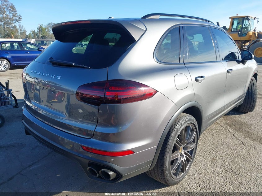 2017 Porsche Cayenne VIN WP1AB2A2XHLA50276 IAAI salvage auction — FRONT END, Salvage (California), sold $8,500 on 2026-07-22 (photo 4)