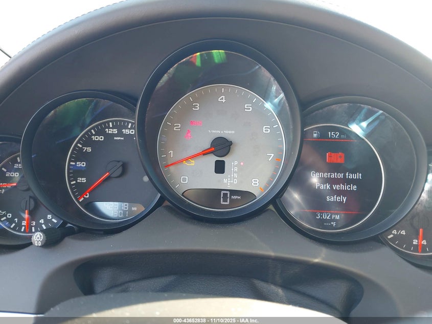 2017 Porsche Cayenne VIN WP1AB2A2XHLA50276 IAAI salvage auction — FRONT END, Salvage (California), sold $8,500 on 2026-07-22 (photo 7)