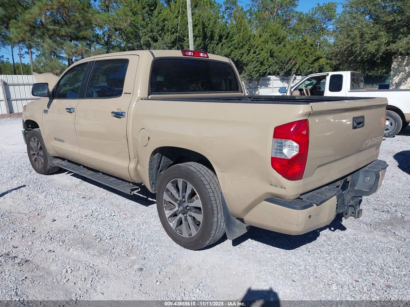 2018 Toyota Tundra VIN 5TFFY5F19JX236137 IAAI salvage auction — FRONT END, Rebuildable (Florida), sold $6,950 on 2026-07-16 (photo 3)