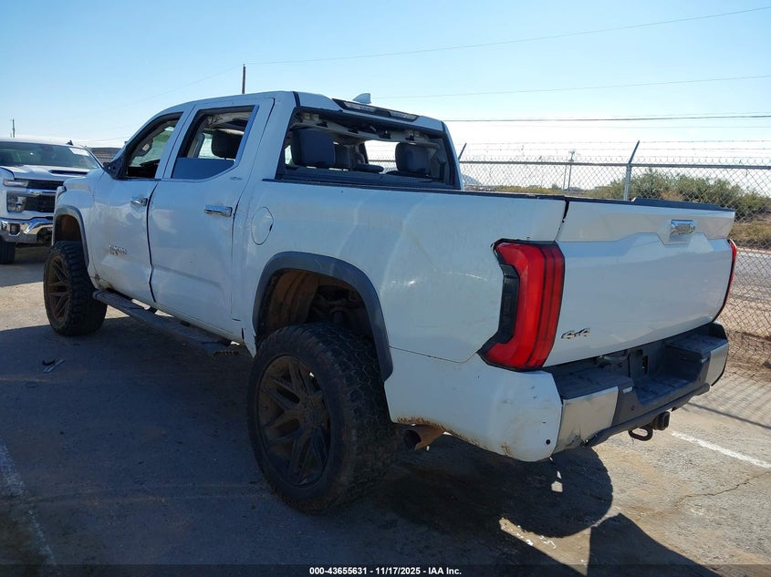 2024 Toyota Tundra VIN 5TFJA5DB2RX134278 IAAI salvage auction — THEFT, Salvage (Texas), sold $8,100 on 2026-07-30 (photo 3)
