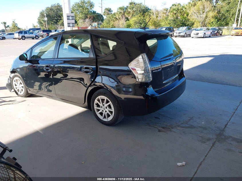 2012 Toyota Prius v VIN JTDZN3EU7C3079174 IAAI salvage auction — FRONT END, Other, sold $1,300 on 2026-07-15 (photo 3)