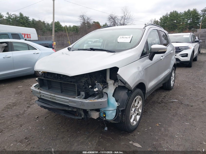 2019 Ford Ecosport VIN MAJ3S2GE3KC262896 IAAI salvage auction — FRONT END, Salvage (Massachusetts), sold $25 on 2026-07-31 (photo 2)