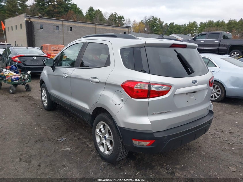 2019 Ford Ecosport VIN MAJ3S2GE3KC262896 IAAI salvage auction — FRONT END, Salvage (Massachusetts), sold $25 on 2026-07-31 (photo 3)