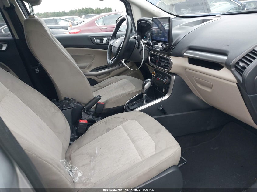 2019 Ford Ecosport VIN MAJ3S2GE3KC262896 IAAI salvage auction — FRONT END, Salvage (Massachusetts), sold $25 on 2026-07-31 (photo 5)