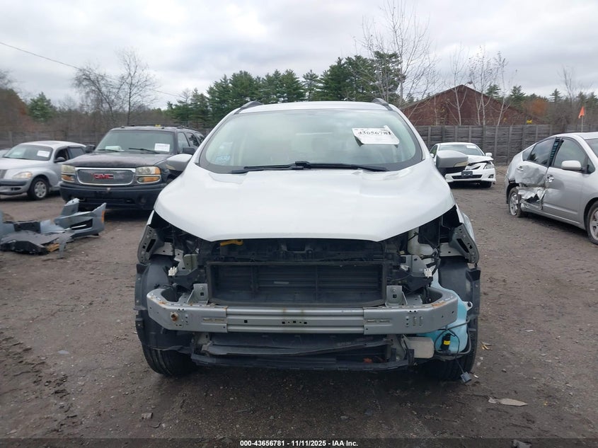 2019 Ford Ecosport VIN MAJ3S2GE3KC262896 IAAI salvage auction — FRONT END, Salvage (Massachusetts), sold $25 on 2026-07-31 (photo 6)