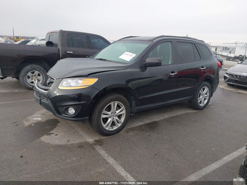 2011 Hyundai Santa fe VIN 5XYZKDAG0BG038913 IAAI salvage auction — FRONT END, Salvage (Idaho), sold $1,625 on 2026-07-09 (photo 2)