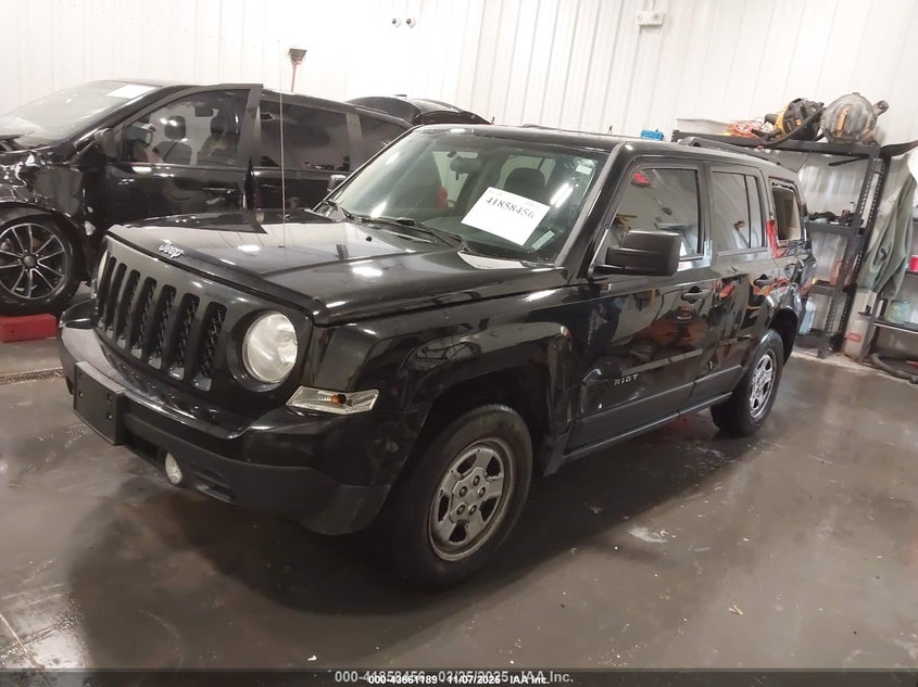 2014 Jeep Patriot VIN 1C4NJRBB1ED688158 IAAI salvage auction — LEFT SIDE, Certificate Of Title (Nebraska), sold $575 on 2026-07-09 (photo 2)