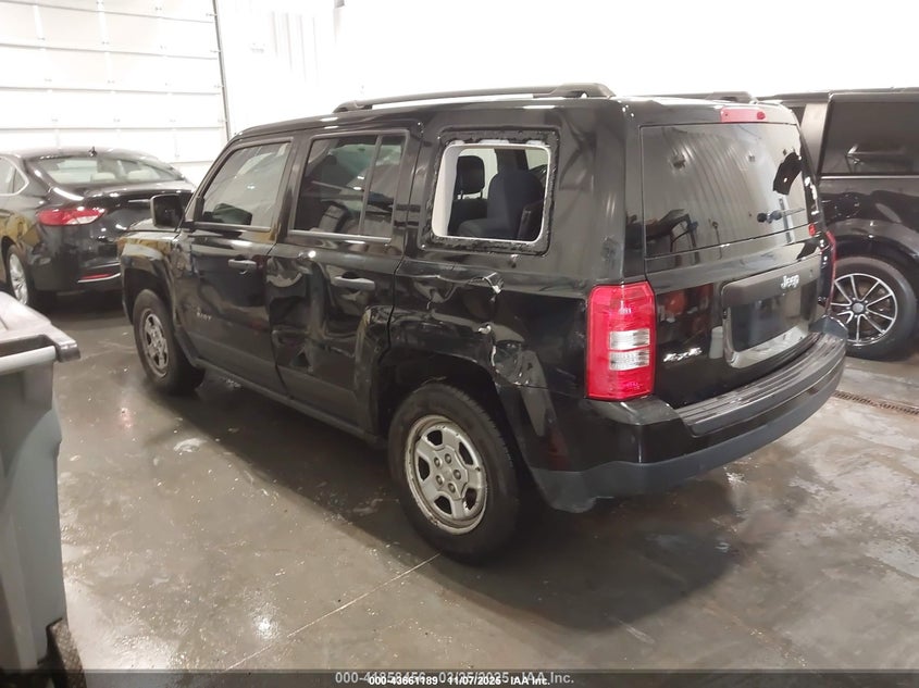 2014 Jeep Patriot VIN 1C4NJRBB1ED688158 IAAI salvage auction — LEFT SIDE, Certificate Of Title (Nebraska), sold $575 on 2026-07-09 (photo 3)