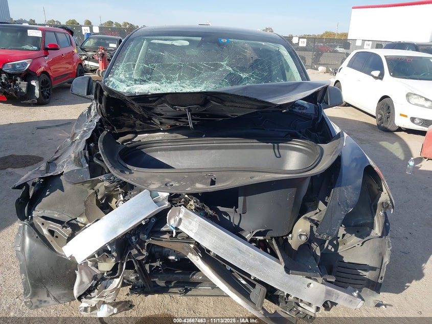 2023 Tesla Model y VIN 7SAYGDEE9PA151523 IAAI salvage auction — FRONT END, Salvage (Texas), sold $6,500 on 2026-07-16 (photo 6)