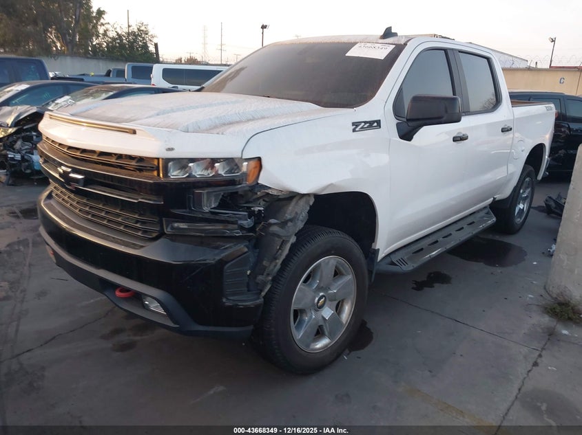 2019 Chevrolet Silverado VIN 3GCPYFED3KG118077 IAAI salvage auction — LEFT FRONT, Salvage Title, sold $9,500 on 2026-07-29 (photo 2)