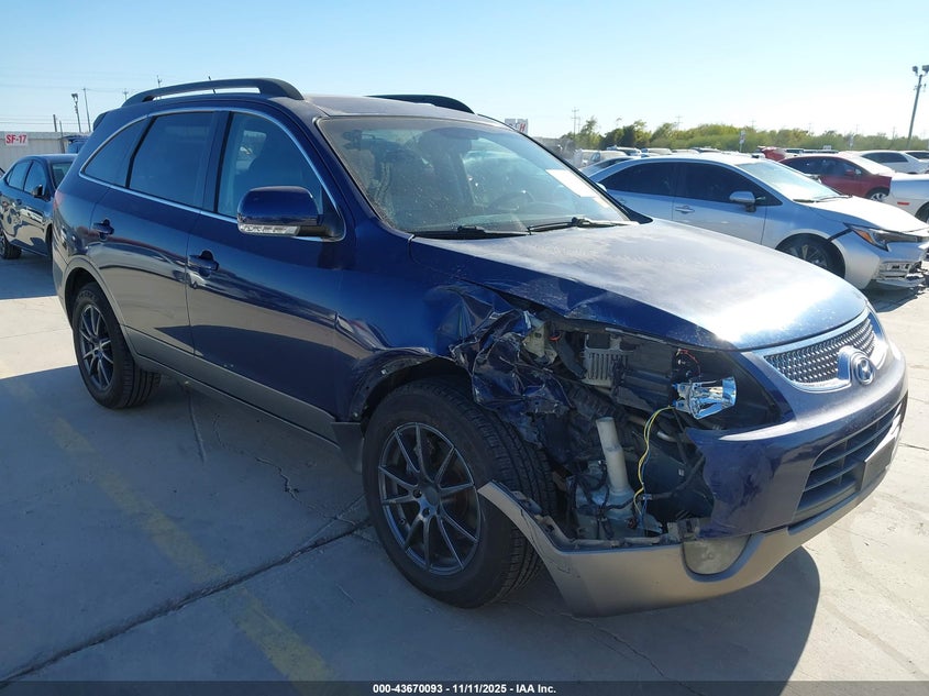 2007 Hyundai Veracruz VIN KM8NU13C97U028108 IAAI salvage auction — RIGHT FRONT, Salvage (Texas), sold $275 on 2026-07-06 (photo 1)