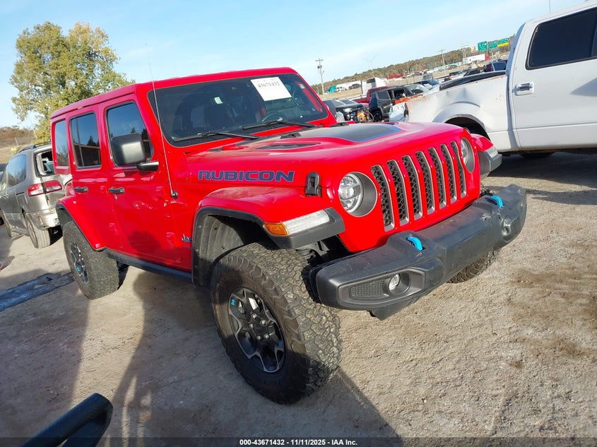 2022 Jeep Wrangler / VIN 1C4JJXR67NW188702 — IAAI salvage auction photo