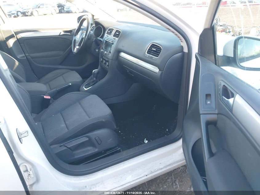 2014 Volkswagen Golf VIN WVWDM7AJ0EW006861 IAAI salvage auction — SIDE, Clear (Indiana), sold $1,750 on 2026-07-17 (photo 5)