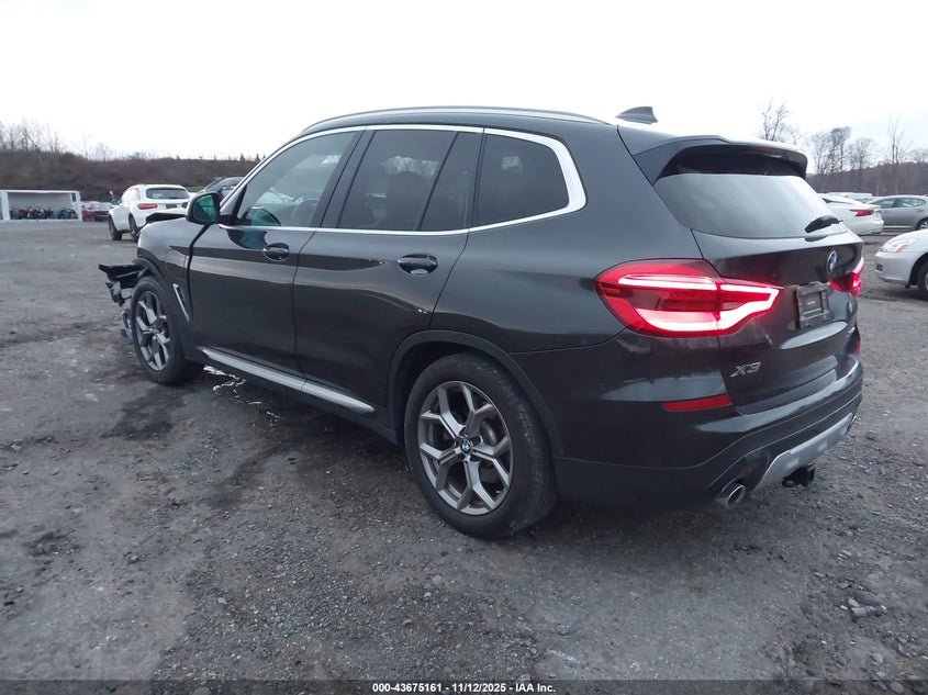 2020 BMW X3 VIN 5UXTS1C02L9D35108 IAAI salvage auction — FRONT END, Clear (New Jersey), sold $12,600 on 2026-07-30 (photo 3)