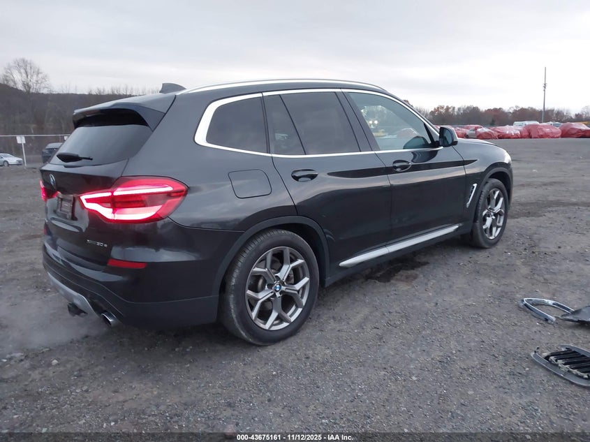 2020 BMW X3 VIN 5UXTS1C02L9D35108 IAAI salvage auction — FRONT END, Clear (New Jersey), sold $12,600 on 2026-07-30 (photo 4)