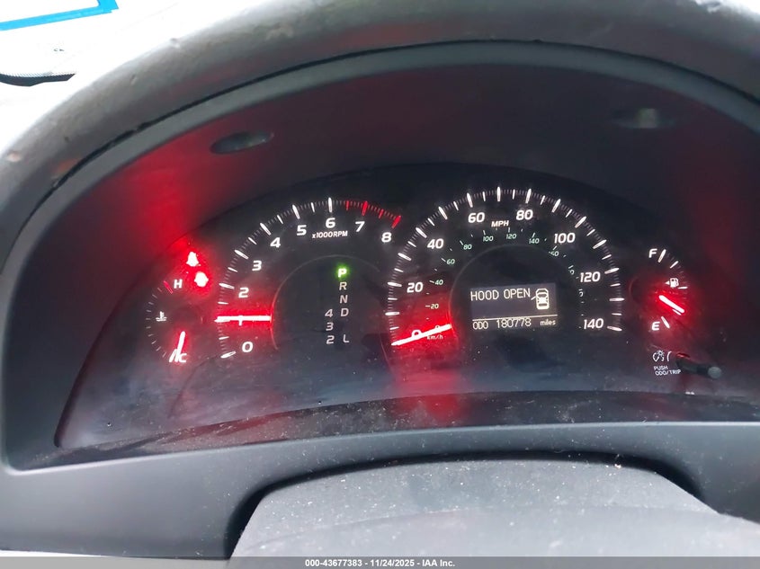 2007 Toyota Camry VIN JTNBE46K173021390 IAAI salvage auction — MECHANICAL, Salvage (Texas), sold $100 on 2026-07-14 (photo 7)