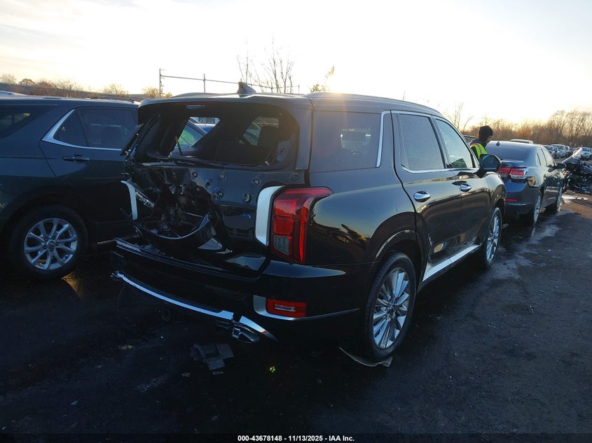 2020 Hyundai Palisade VIN KM8R54HE7LU072273 IAAI salvage auction — REAR END, Salvage (Ohio), sold $5,900 on 2026-07-07 (photo 4)