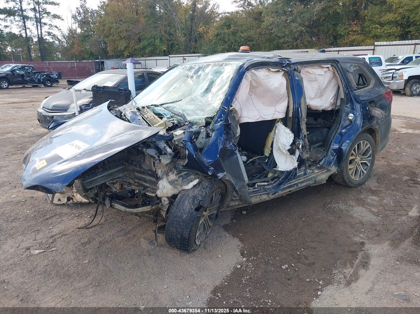 2017 Mitsubishi Outlander VIN JA4AD2A32HZ013248 IAAI salvage auction — ROLLOVER, Salvage Title, sold $100 on 2026-07-16 (photo 2)