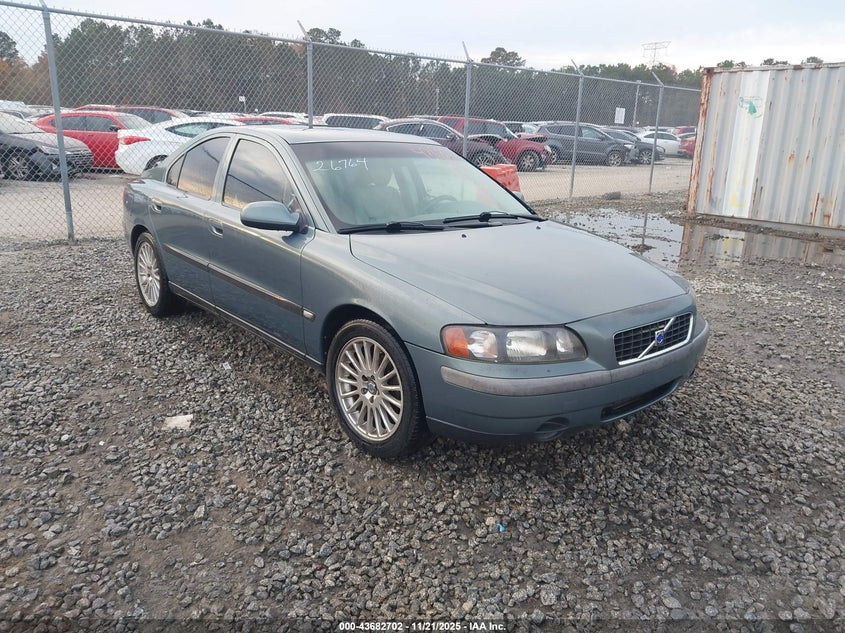2002 Volvo S60 VIN YV1RS58D822193120 IAAI salvage auction — REAR END, Repossession Paperwork (Georgia), sold $250 on 2026-08-14 (photo 1)