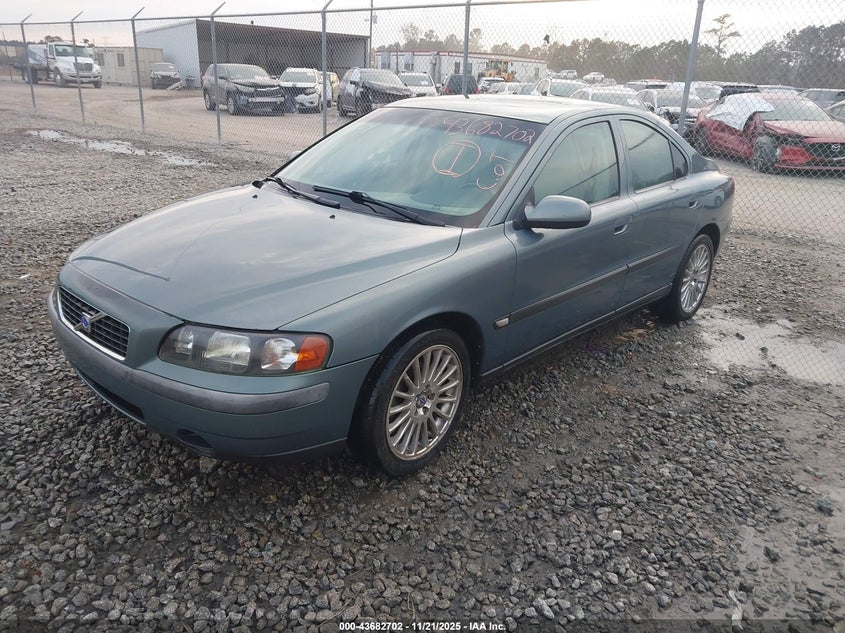 2002 Volvo S60 VIN YV1RS58D822193120 IAAI salvage auction — REAR END, Repossession Paperwork (Georgia), sold $250 on 2026-08-14 (photo 2)
