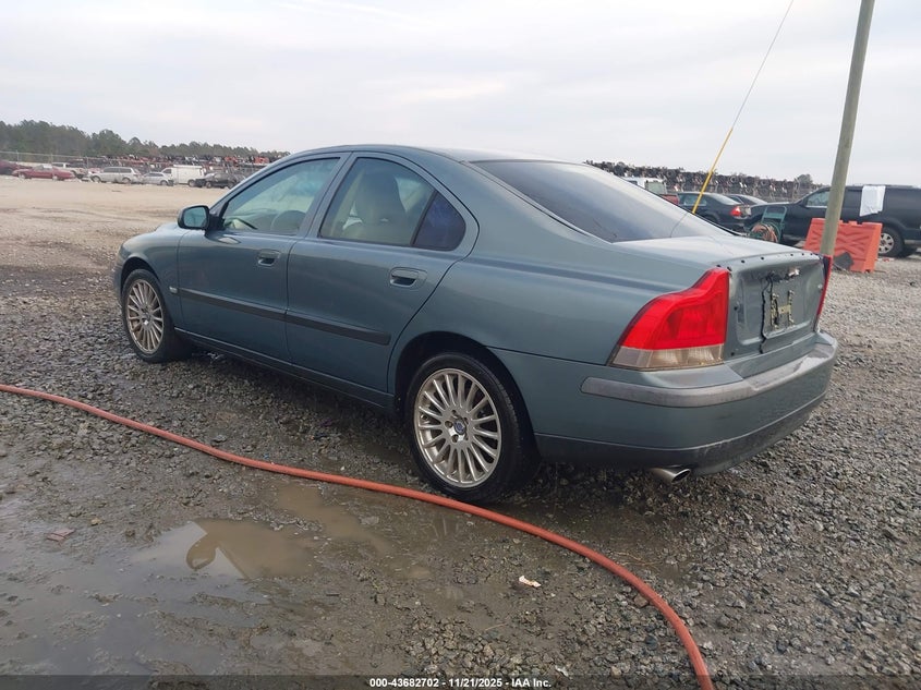 2002 Volvo S60 VIN YV1RS58D822193120 IAAI salvage auction — REAR END, Repossession Paperwork (Georgia), sold $250 on 2026-08-14 (photo 3)