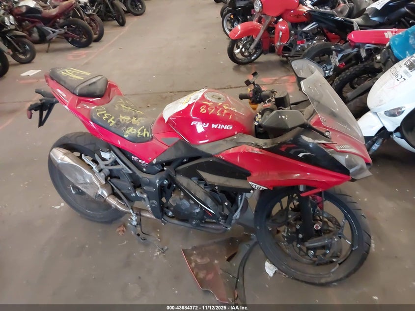 2023 Taizhou Mc VIN H0DPBFG74PX034439 IAAI salvage auction — FRONT END, Mv-907A (New York), sold $100 on 2026-07-14 (photo 8)