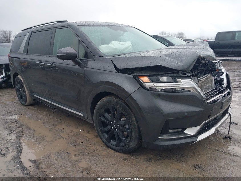 2024 Kia Carnival VIN KNDNE5H38R6424023 IAAI salvage auction — FRONT END, Salvage Title, sold $6,300 on 2026-07-25 (photo 1)