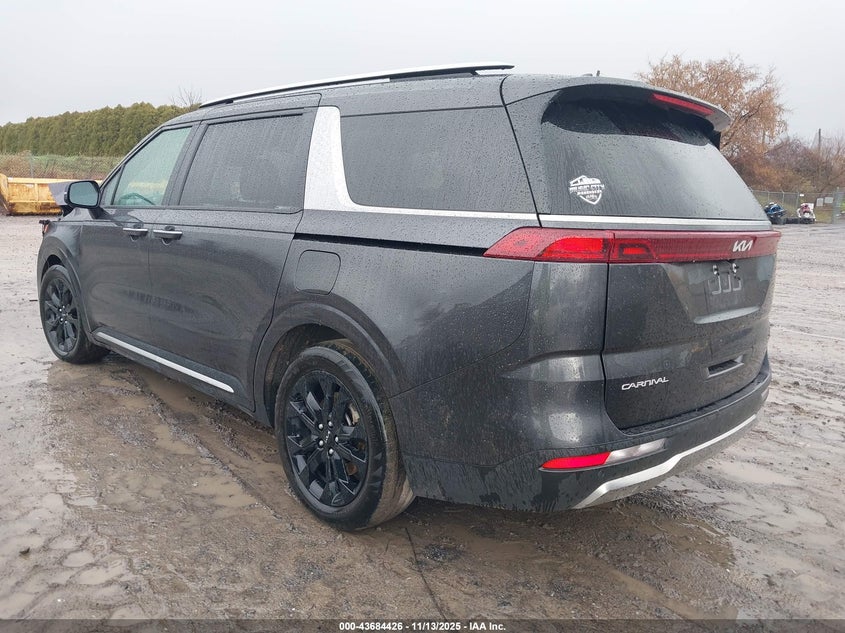 2024 Kia Carnival VIN KNDNE5H38R6424023 IAAI salvage auction — FRONT END, Salvage Title, sold $6,300 on 2026-07-25 (photo 3)