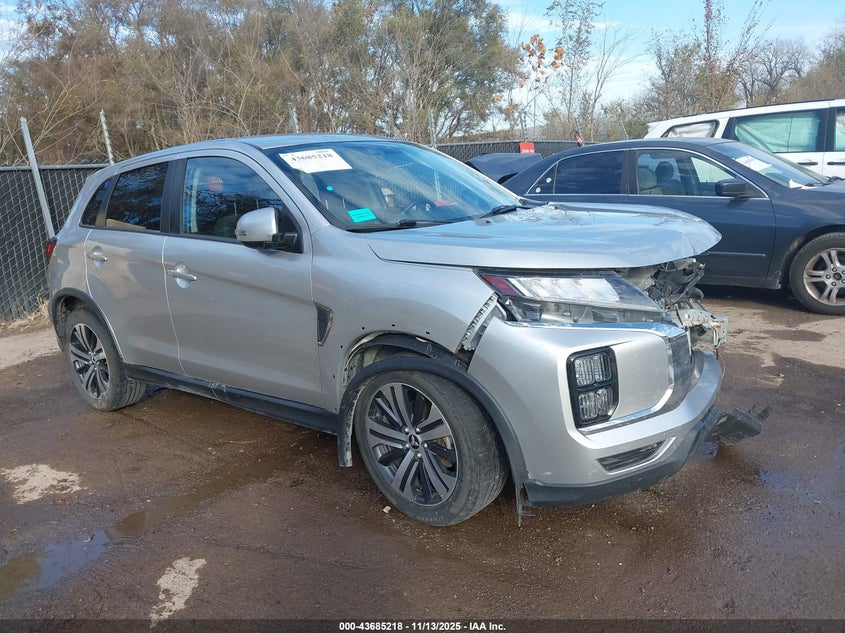 2020 Mitsubishi Outlander VIN JA4AP4AU4LU030151 IAAI salvage auction — FRONT END, Salvage (Missouri), sold $1,650 on 2026-07-31 (photo 1)