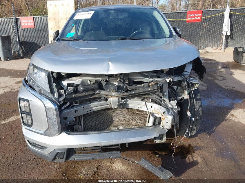 2020 Mitsubishi Outlander VIN JA4AP4AU4LU030151 IAAI salvage auction — FRONT END, Salvage (Missouri), sold $1,650 on 2026-07-31 (photo 6)