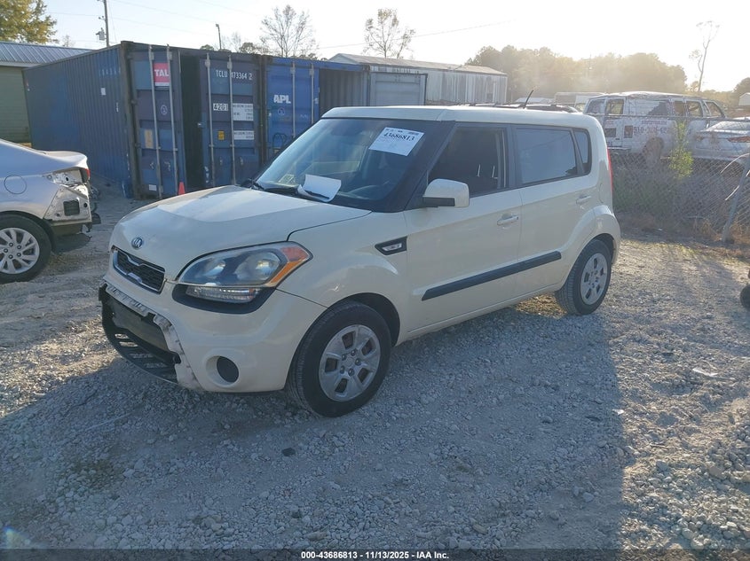 2013 Kia Soul VIN KNDJT2A56D7530424 IAAI salvage auction — FRONT END, Salvage Title, sold $700 on 2026-07-14 (photo 2)