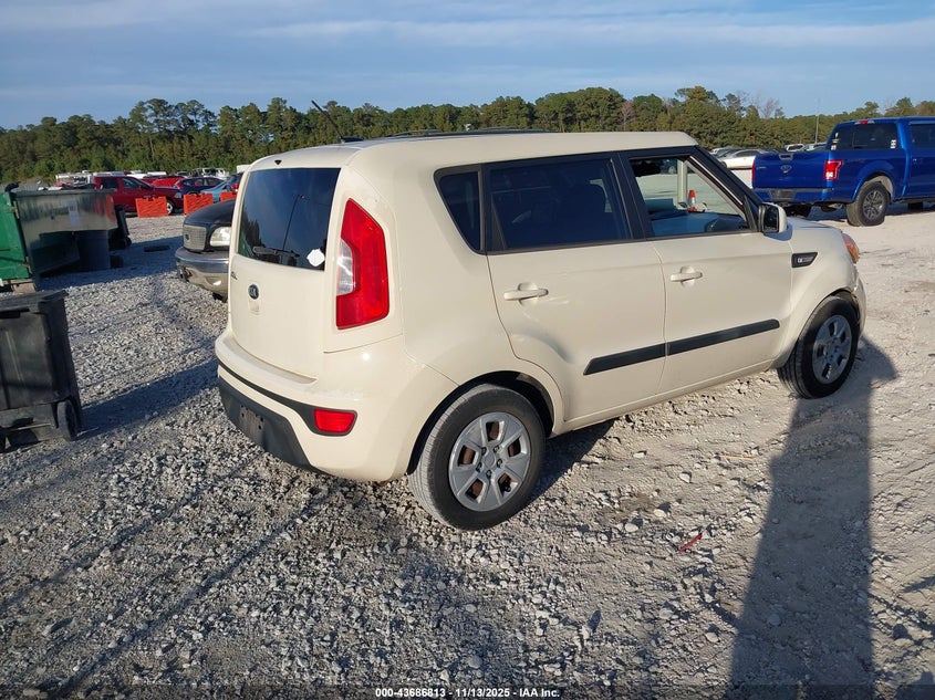 2013 Kia Soul VIN KNDJT2A56D7530424 IAAI salvage auction — FRONT END, Salvage Title, sold $700 on 2026-07-14 (photo 4)