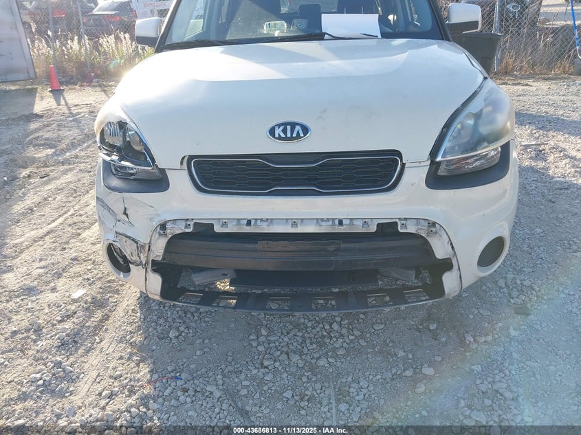 2013 Kia Soul VIN KNDJT2A56D7530424 IAAI salvage auction — FRONT END, Salvage Title, sold $700 on 2026-07-14 (photo 6)