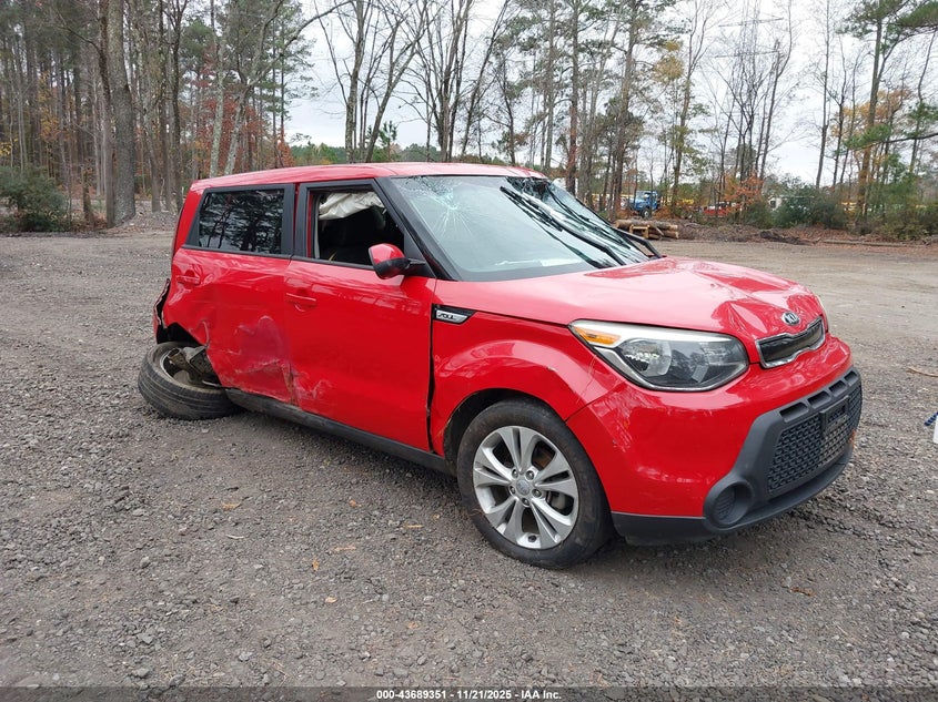 2015 Kia Soul VIN KNDJP3A58F7790076 IAAI salvage auction — ALL OVER, Salvage Title, sold $25 on 2026-07-28 (photo 1)