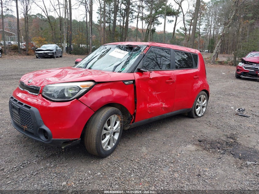2015 Kia Soul VIN KNDJP3A58F7790076 IAAI salvage auction — ALL OVER, Salvage Title, sold $25 on 2026-07-28 (photo 2)