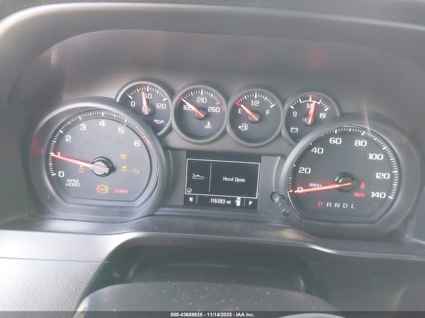 2020 Chevrolet Silverado 2500 VIN 1GC1WLE71LF296450 IAAI salvage auction — FRONT END, Salvage (Texas), sold $7,050 on 2026-07-22 (photo 7)