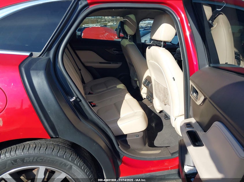 2020 Jaguar F-pace VIN SADCK2FX7LA645318 IAAI salvage auction — FRONT END, Salvage (Pennsylvania), sold $4,800 on 2026-07-31 (photo 8)
