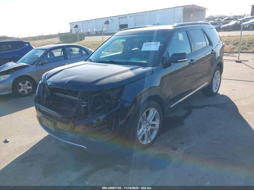 2016 Ford Explorer VIN 1FM5K8D88GGC58729 IAAI salvage auction — Front End, Salvage (Minnesota), sold $1,750 on 2026-02-02 (photo 2)