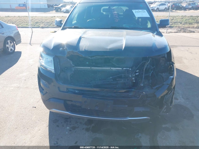 2016 Ford Explorer VIN 1FM5K8D88GGC58729 IAAI salvage auction — Front End, Salvage (Minnesota), sold $1,750 on 2026-02-02 (photo 6)